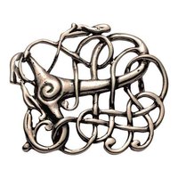 Urnaes-Style Brooch from Aalborg, Denmark (sterling silver)