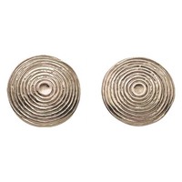 Bronze Age Spiral Cufflinks (sterling silver)